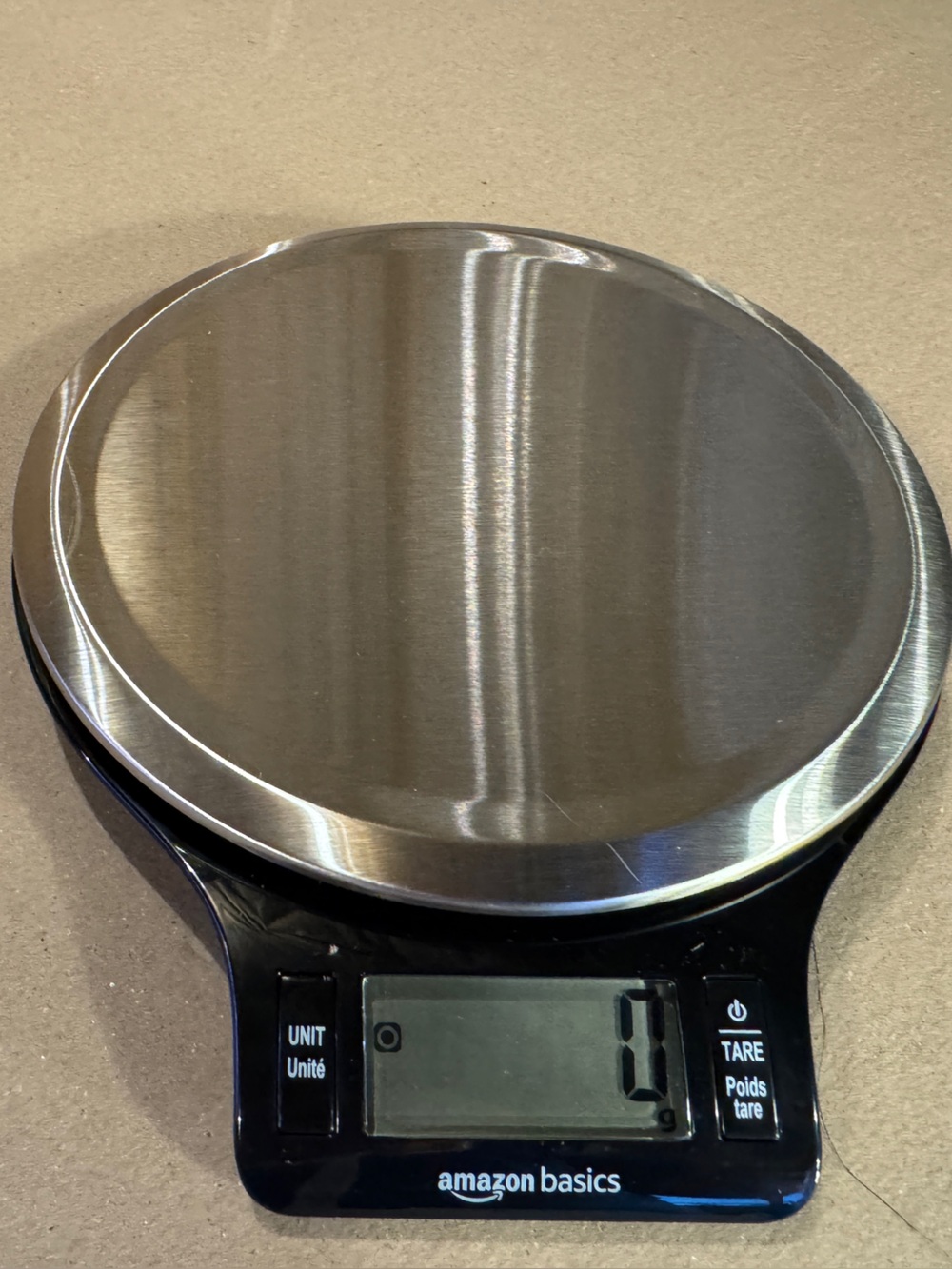 Stainless Steel Digital Kitchen Scale - Silver